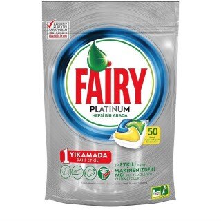 Fairy Platinum Hepsi Bir Arada Tablet Bulaşık Makinesi Deterjanı 50 Adet Deterjan kullananlar yorumlar